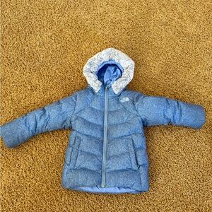 North face girls 550 winter coat